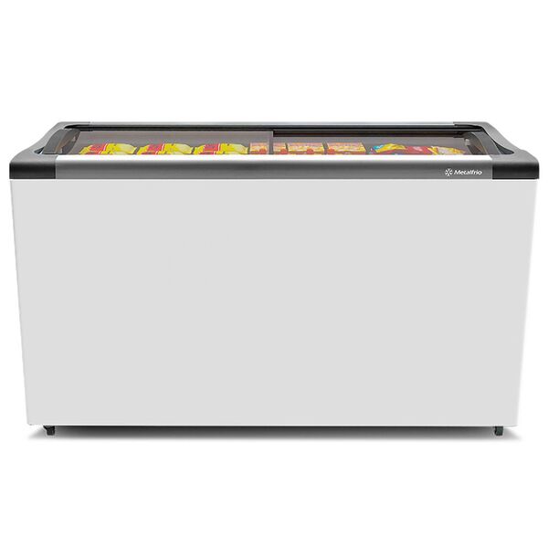 freezer horizontal 2 portas vidro